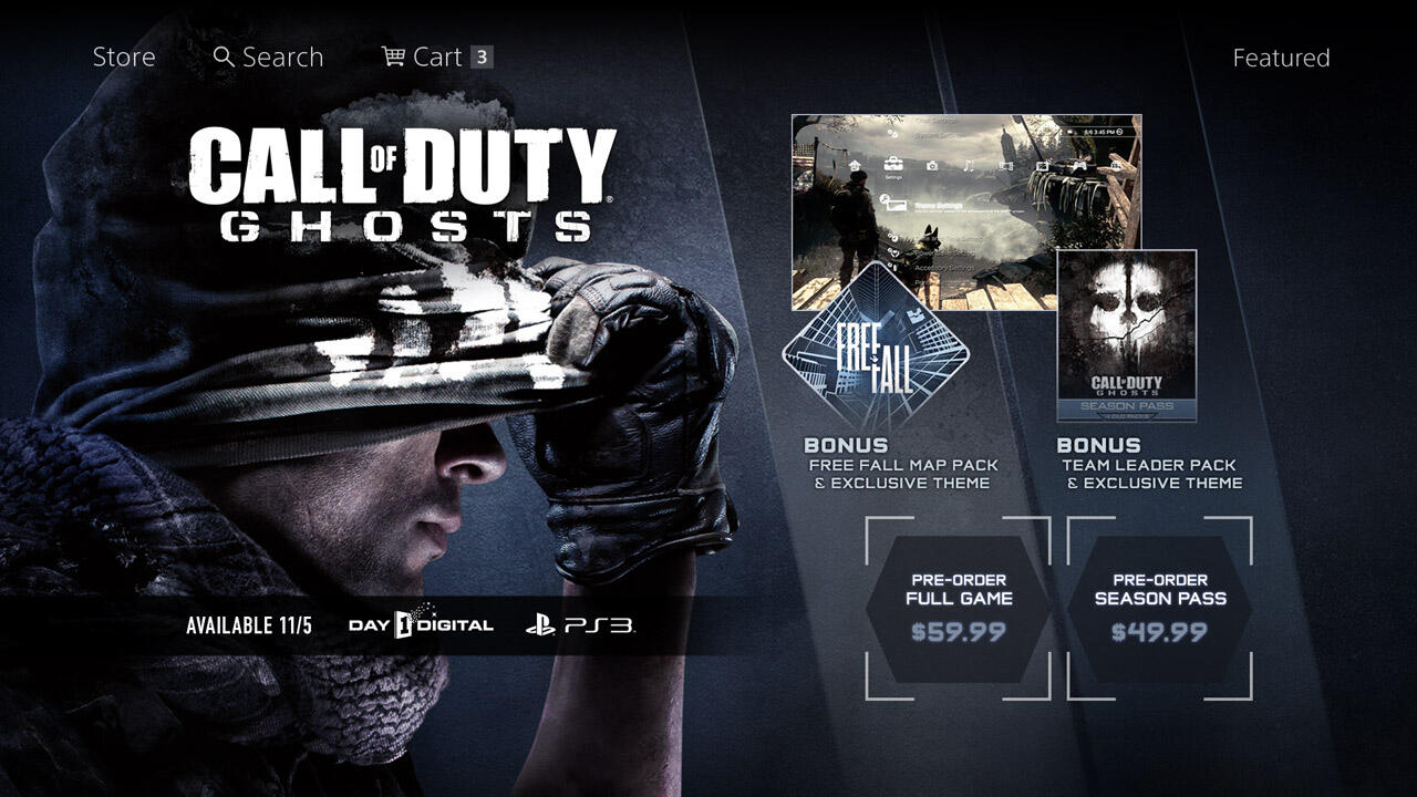 Call of Duty Ghosts